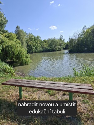 Naučná stezka a obnova posezení u Cukrovarského rybníka