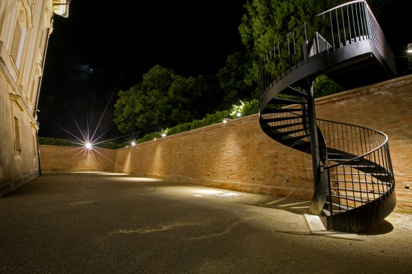 Zpřístupnění valů zámeckého parku, nasvícení zámku a vybudování výtahu