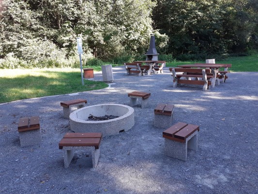 Příklad ohniště Hlubočky